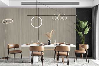 琼海轻奢风格-餐厅