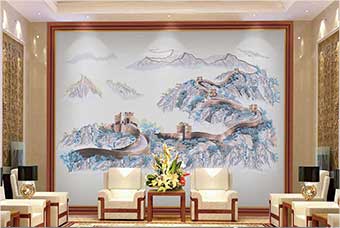 琼海森佰汇航空纤维墙咔(唯我中华)