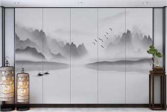 琼海森佰汇航空纤维（山水画系列）