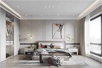 琼海卧室空间案例